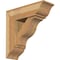 Ekena Millwork Funston Traditional Rough Sawn Bracket w/ Offset Brace, Western Red Cedar, 8"W x 24"D x 24"H BKT0806X24X24FST01RWR - alternate 1